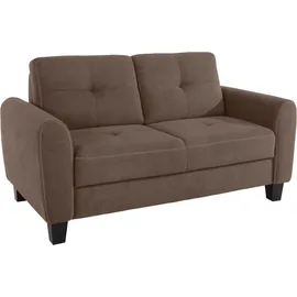 sit&more 2-Sitzer SIT & MORE "Varese", braun (schoko), B:174cm H:91cm T:90cm, Luxus-Microfaser ALTARA NUBUCK (100% Polyester);Luxus-Microfaser (100% Polyester), Sofas, inklusive Federkern