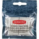 Derwent Ersatzradierer für batteriebetriebenen Radierstift 30 St.