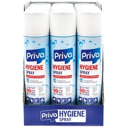 Priva Hygiene Spray Aerosol 400 ml , 12er Pack