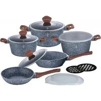 Berlinger Haus Topfset 13-teilig Forest Line 31728 - Grau