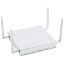 Lancom Systems LANCOM LX-6402 (EU) WiFi-6 Access Point mit bis zu 2400 MBit/s, 4 flexible Rundstrahl-Antennen, PoE (IEEE 802.3at), Dual Concurrent WLAN (2,4 & 5 GHz) 4x4 MU-MIMO, 2,5 Gigabit Ethernet-PoE-Port, Weiß