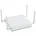 EU WiFi-6 Access Point mit bis zu 2400 MBit/s flexible Rundstrahl-Antennen PoE IEEE 802 3at Dual Concurrent WLAN 4x4 MU-MIMO Gigabit Ethernet-PoE-Port Weiß