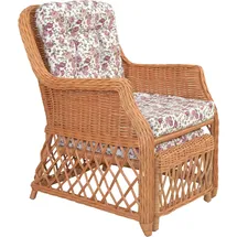 Home Affaire Rattanstuhl Handarbeit 67 x 91 x 75 cm Braun
