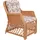 Home Affaire Rattanstuhl Handarbeit 67 x 91 x 75 cm Braun