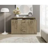 HBZ Drivno Sideboard 139 x 90 x 34 cm Braun