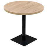 vidaXL Bistrotisch Ø 80 cm beige