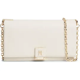 Tommy Hilfiger Her Chain Crossover Umhängetasche Leather Soft Cream