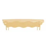 GO-DE Ersatzdach für Hollywoodschaukel Polyester beige