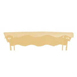 GO-DE Ersatzdach für Hollywoodschaukel Polyester beige