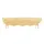 GO-DE Ersatzdach für Hollywoodschaukel Polyester beige