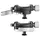 leofoto LF-CF-6+MC-80+MBC-18, Stativ Zubehör, Schwarz
