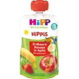 HiPP Bio HiPPis Erdbeere-Banane in Apfel 100 g