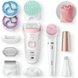 Braun Silk-épil Beauty Set 9 9/985 BS Wet & Dry weiß/rosa