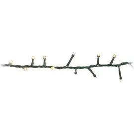 ECD Germany LED Cluster-Lichterkette 8 m Grün
