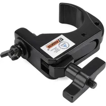 Riggatec Smart Hook Slim Clamp Mini Schwarz bis 75kg (32-35mm)