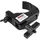Riggatec Smart Hook Slim Clamp Mini Schwarz bis 75kg (32-35mm)