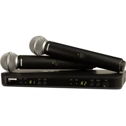 Shure BLX288/SM58 Combo T11 Dual Funksystem