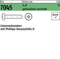 Industrial Quality Supplies ISO 7045 Form C Linsenkopfschraube VG