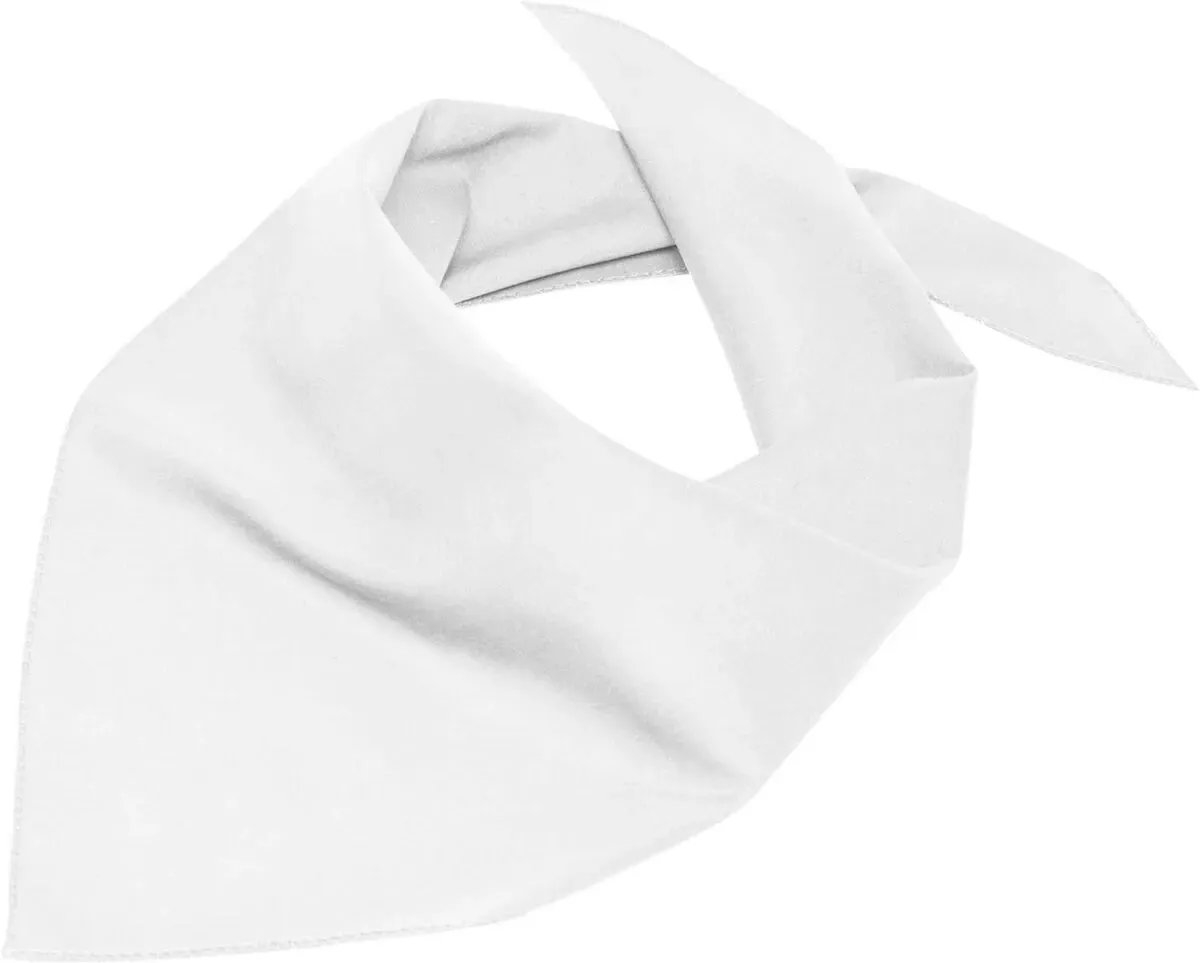 Myrtle Beach Unisex Dreiecktuch Tuch MB6524 white one size