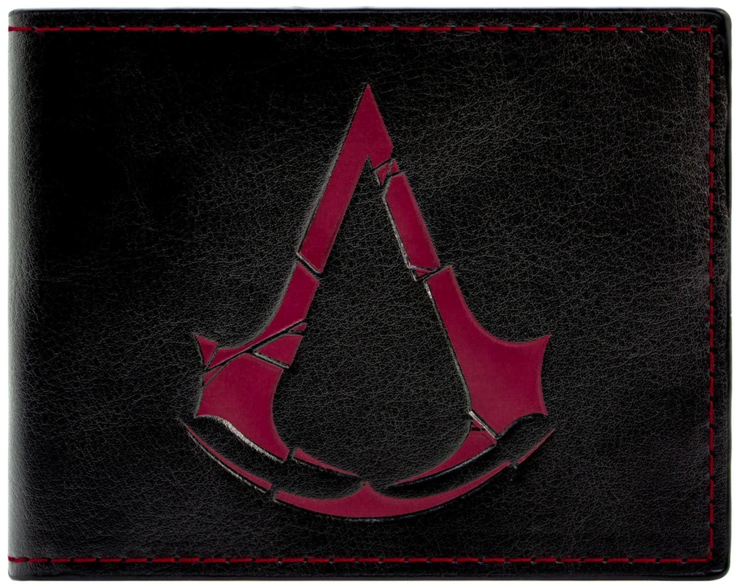Liberation Assassin's Creed Rogue Templerkreuz Emblem Geldbörse/Geldbeutel Bi-Fold Münzfach & Kartenhalter, Schwarz