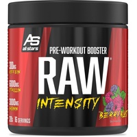 ALL STARS Raw Intensity Pre Workout Booster, 400 g Dose, Fruit Punch