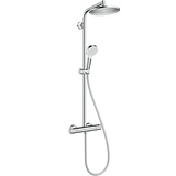 Hansgrohe Crometta S Showerpipe 240 1jet EcoSmart mit Thermostat chrom 27268000