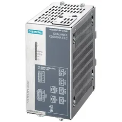 Siemens 6GK52040BS003LA3 SCALANCE X204RNA EEC, managed Layer 2 Switch, 2x RJ45, 2x Combo-Ports, PRP