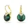 Swarovski Ohrhänger Bella V Drop Grün 5735389 1,9 x 1 cm