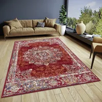 HANSE HOME Maderno rot, B:57cm H:8mm L:90cm, Jute, Polyester,
