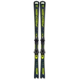 FISCHER Alpinski-Set RC4 WC SC MT + RC4 Z12 PR - Uni., black/yellow (155 cm)