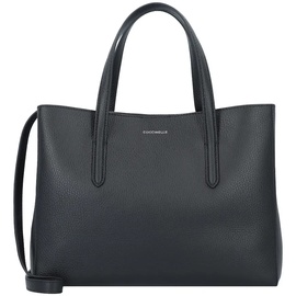 Coccinelle Swap Handbag Grained Leather Noir