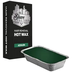 The Shave Factory Hair Removal Hot Wax Azulen 500 g