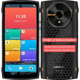 lagenio Panther 2 4 GB RAM 128 GB Black