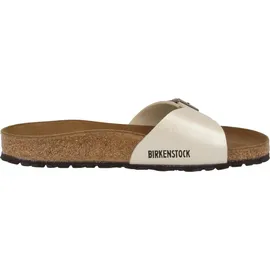 Birkenstock Madrid Vegan Birko-Flor schmal graceful pearl white 41