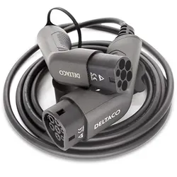 Deltaco Ladekabel EV-3205 5m 3-phasig Typ 2 Mode 3 - 22kW 32A [Hersteller-Nr. KC011]