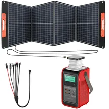 SWAREY S200 DC Powerstation 0,19 kWh mit 100W Solarpanel