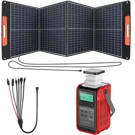 SWAREY S200 DC Powerstation 0,19 kWh mit 100W Solarpanel