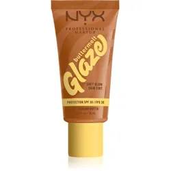 NYX Professional Makeup Buttermelt Glaze aufhellendes Tönungsfluid SPF 30 Farbton 06 Praline Butta ml