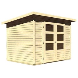 Woodfeeling Stockach 3 2,42 x 1,82 m natur