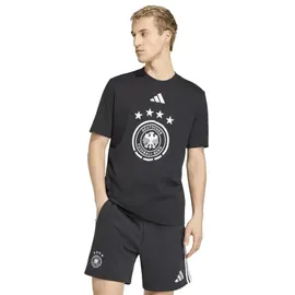 adidas Deutschland T-Shirt 2026 schwarz Unisex Gr. XS