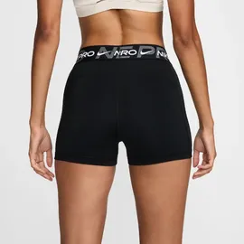 Nike Pro Dri-Fit Mid-Rise 3" Biker Damen Tights, schwarz - US: M