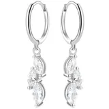 Hey Happiness Creolen Zirkonia Silber 925 onesize