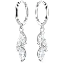 Hey Happiness Creolen Zirkonia Silber 925 onesize