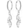 Hey Happiness Creolen Zirkonia Silber 925 onesize