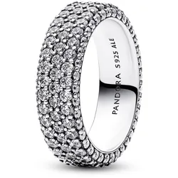 Pandora 192634C01 Silberring für Damen Zeitloses Pavé, 56/17,8