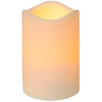 StarTrading LED Kerze Paul 11,5 cm beige