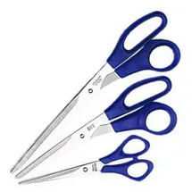 Wedo Papierscheren-Set 3 St. Silber