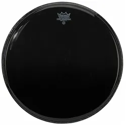 Remo Ambassador - Bass Drum Fell - 26 - Ebony - - Bass-Drum-Fell