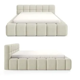 dekori.interiors NUBO Premium 180 x 200 cm Weiß