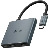 TP-Link UH3020C USB C Hub PD100W, 4K 60Hz HDMI, 5Gbps USB-A 3.0, Plug & Play, Kompatibel mit Mac OS, Windows, Linux, iPadOS, iOS, Android, ChromeOS, Nintendo